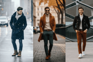 مردوں کے لیے جدید ماڈرن ونٹر ڈریسز آئیڈیاز 2024