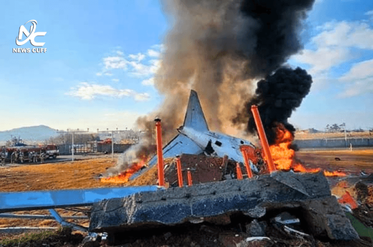 جنوبی کوریا میں مسافر طیارے کا خوفناک حادثہ، 151 افراد جاں بحق