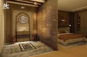 نماز کے کمرے میں رنگوں کا انتخاب