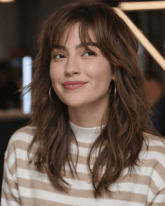 شیگی لئیرز لمبے بالوں کو جدید اور بے ترتیب انداز دیتے ہیں - ہیئر کٹس کے آئیڈیاز