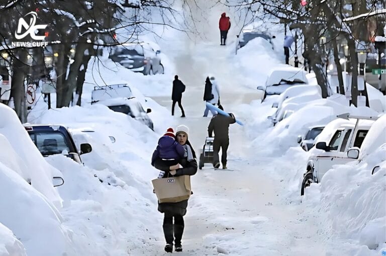 امریکہ میں برفانی طوفان سے شدید برفباری، ہوائی سفر میں مشکلات اور لاکھوں گھروں میں بجلی کی بندش ہوئی، اور حکام نے 50 ملین شہریوں کے لیے خراب موسم کا انتباہ جاری کیا۔