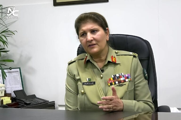 لیفٹیننٹ جنرل نگار جوہر نے کہا کہ خواتین کی تعلیم میرے دل کے قریب ہے اور اس پر کام کرنے کے لیے چیلنجز اور مواقع دونوں موجود ہیں