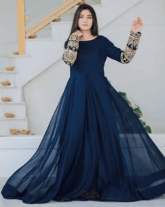 جدید ترین لانگ فراک ڈیزائن