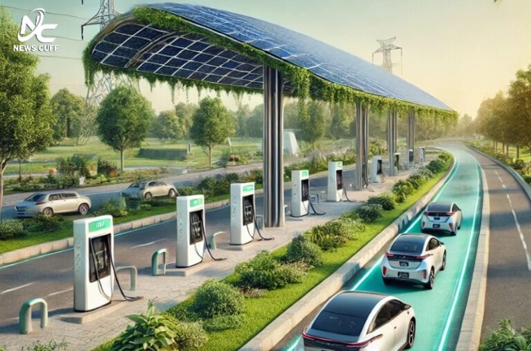 حبکو گرین اور پی ایس او نے ملک بھر میں ای وی چارجنگ اسٹیشنز لگانے کا معاہدہ کیا، حکومت نے 2030 تک 30 فیصد گاڑیاں الیکٹرک بنانے کا ہدف دیا جبکہ چین اور نجی کمپنیوں کے تعاون سے گرین انرجی انفراسٹرکچر کے منصوبے بھی جاری ہیں۔