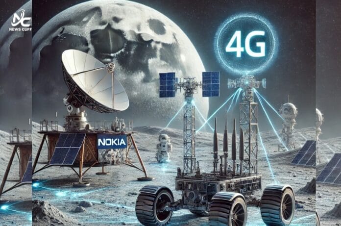 نوکیا اور ناسا کی شراکت سے چاند پر پہلا فور جی نیٹ ورک قائم کیا جائے گا جو خلانوردوں کے رابطے، ڈیٹا شیئرنگ اور روبوٹ کنٹرول کے لیے استعمال ہوگا۔