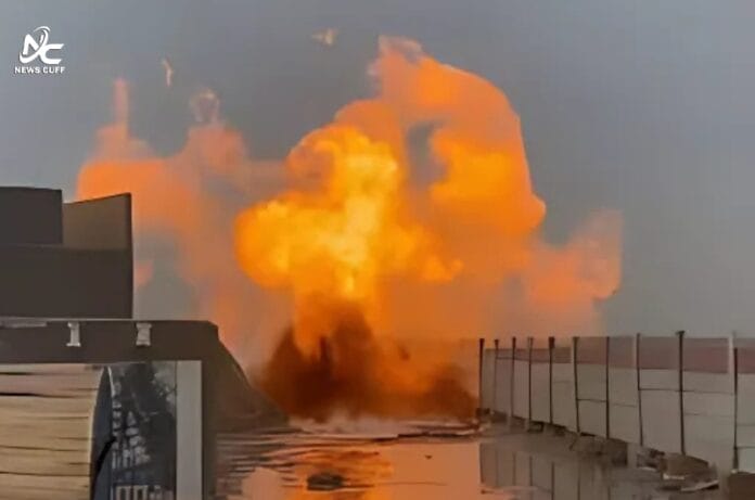 کراچی: کورنگی کریک میں گڑھے میں لگنے والی آگ 17 روز بعد بجھ گئی