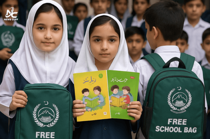خیبر پختونخوا حکومت نے طلبہ کے لیے مفت اسکول بیگز اور کتابوں کا اعلان کر دیا