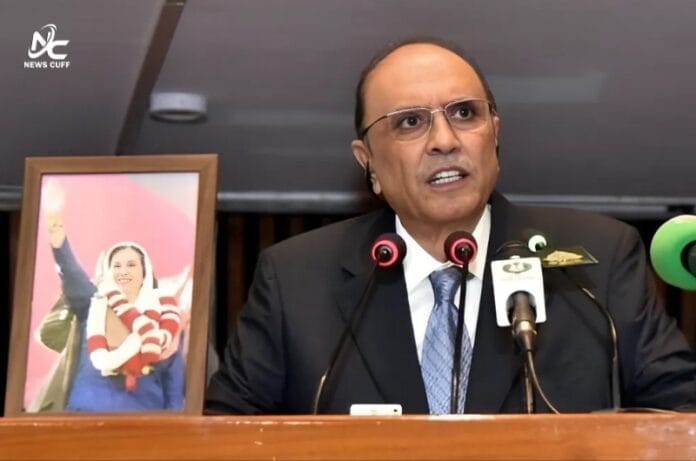 ذوالفقار علی بھٹو کے مشن کو جاری رکھیں گے، ان کے وژن کے مطابق پاکستان کو ایک ترقی یافتہ اور خودمختار ملک بنائیں گے: آصف علی زرداری، صدر پاکستان
