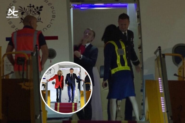 فرانسیسی صدر کو اہلیہ کا تھپڑ، ویتنام پہنچنے پر ویڈیو وائرل