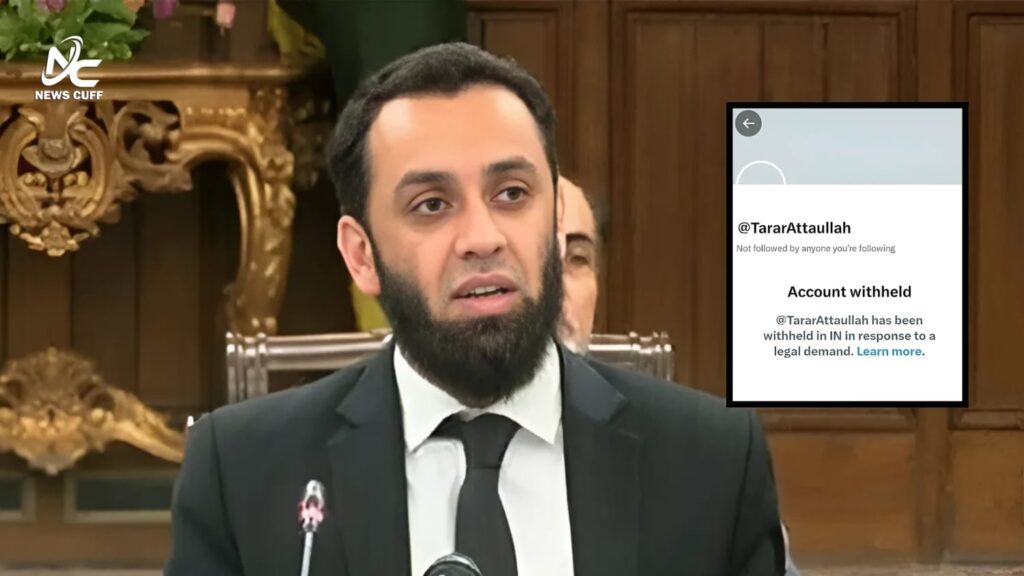 بھارت نے وزیر اطلاعات عطا اللہ تارڑ کا آفیشل سوشل میڈیا اکاؤنٹ بھی بلاک کردیا