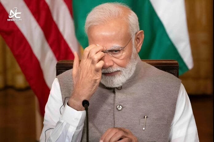 مودی کو لینے کے دینے پڑ گئے