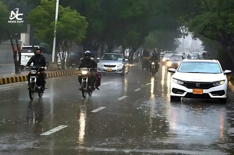 آج ملک کے مختلف شہروں میں بارش اور ژالہ باری کا امکان