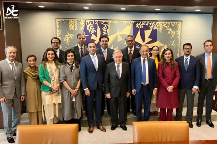 بلاول نے بھارت کیخلاف پاکستان کا مقدمہ یو این سیکرٹری جنرل کے سامنے پیش کر دیا