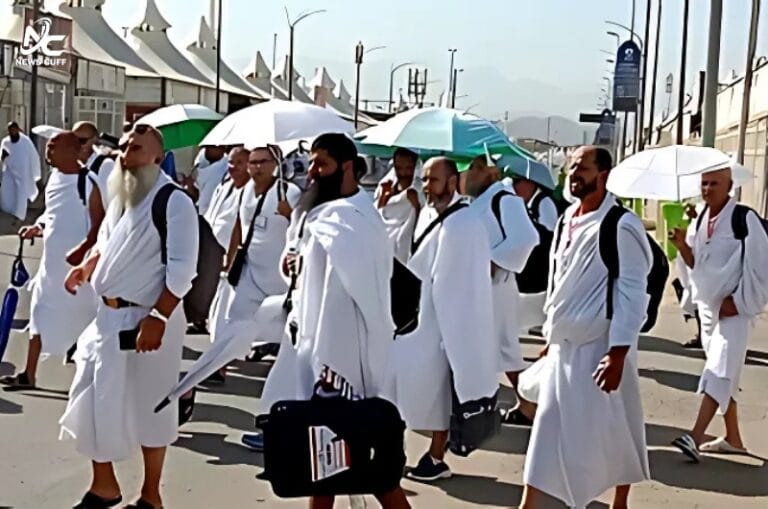 سعودی عرب میں شدید گرمی، عازمین حج سے خیموں میں رہنے کی اپیل