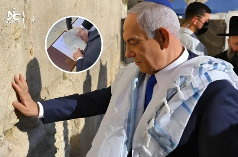 نیتن یاہو کی یہودیوں کے مقدس ترین مقام دیوار گریہ پر خصوصی دعائیں، کاغذ پر دعا کیوں لکھی؟