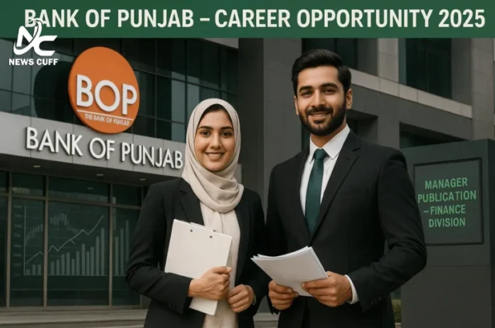 بینک آف پنجاب مینجمنٹ ٹرینی ٹیکنالوجی پروگرام 2025
