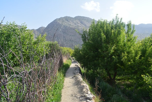 Arid mountain landscape in Balochistan, the province where security forces carried out an intelligence-based operation in Washuk district