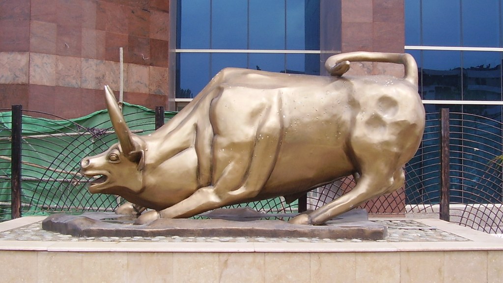 The bull statue outside the Islamabad Stock Exchange, part of the Pakistan Stock Exchange where Citi Pharma disclosed the CCP approval for its Pakheim acquisition