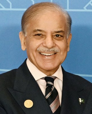 Prime Minister Shehbaz Sharif, who briefed allied parties on the emergency and governor's rule imposed in Khyber Pakhtunkhwa