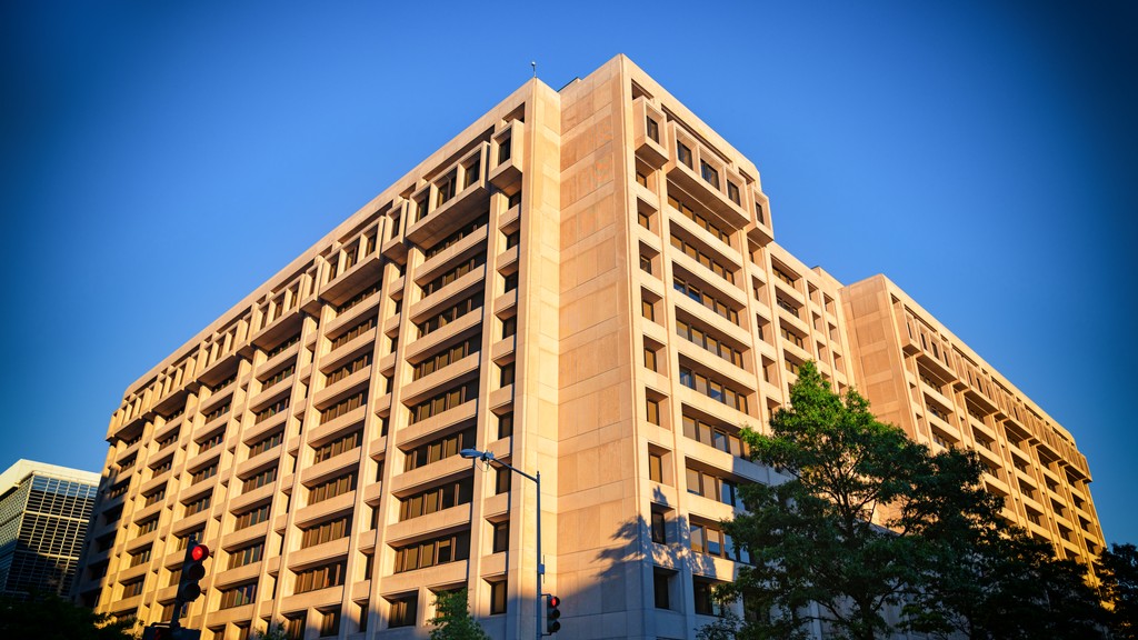 The headquarters building of the International Monetary Fund in Washington DC, whose Board of Governors Pakistan will chair in 2027