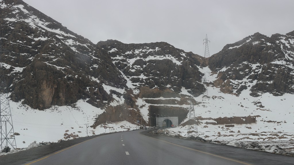 The Quetta-Karachi highway (N-25) at the Lak Pass Tunnel in Balochistan, on the Quetta-Mastung-Kalat route where gunmen intercepted a van and abducted 20 police recruits travelling home from the Kalat training centre