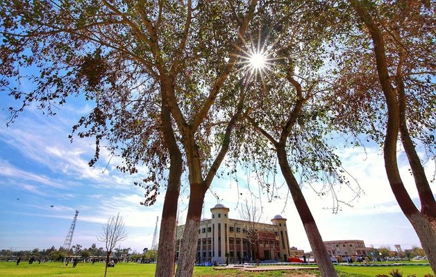 The Kohat University of Science and Technology campus in Kohat, where the district administration has launched a digital skills training course for youth