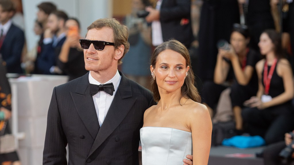 HOPE cast members Alicia Vikander and Michael Fassbender at the Venice International Film Festival