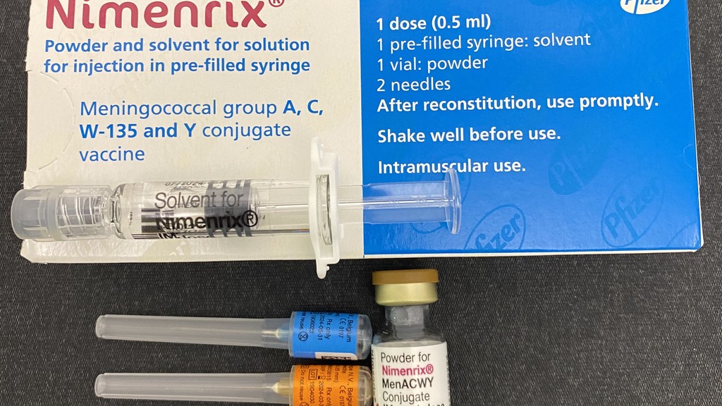 A meningococcal vaccine kit — the federal probe examines meningitis vaccines supplied to Hajj and Umrah pilgrims