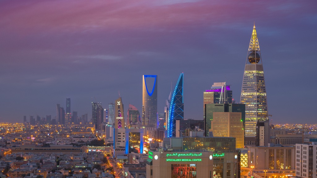 Riyadh skyline, Saudi Arabia — file photo.