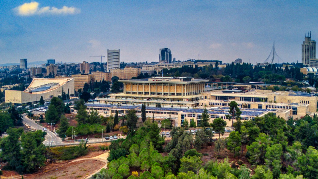 The Knesset building in Jerusalem, shown in a file photograph.